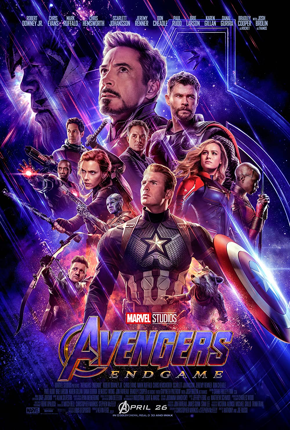 Marvel Avengers Endgame Poster